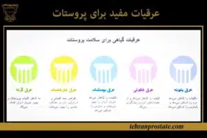 عرقیات گیاهی مفید برای پروستات