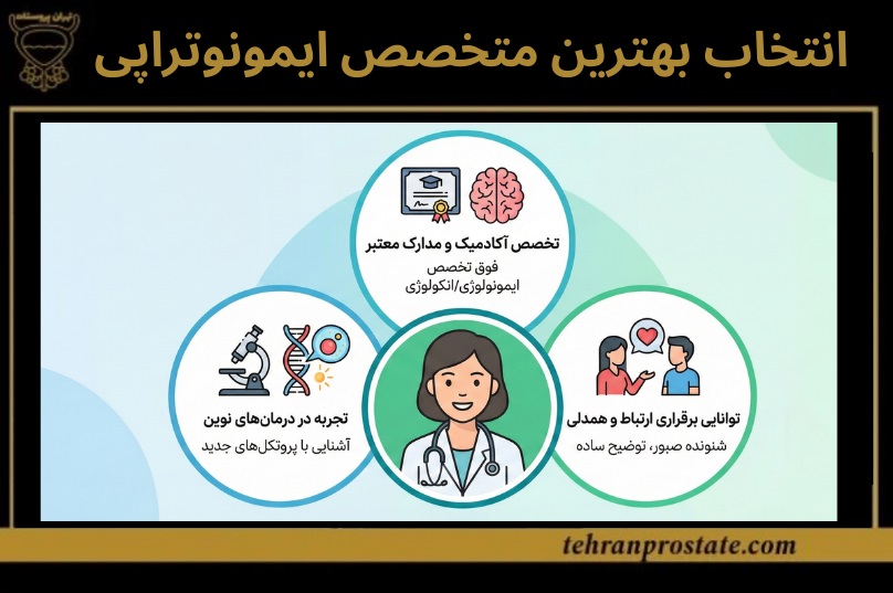 انتخاب بهترین متخصص ایمونوتراپی